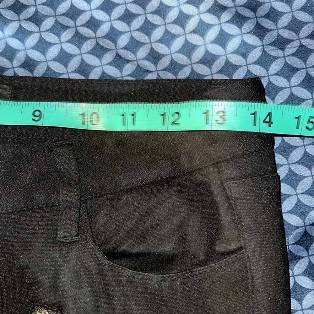 Paige Black High Rise Ultra skinny double zip Jeans, Size 27 - Picture 5 of 14